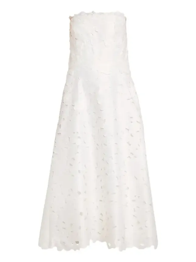 Vella Strapless A-Line Midi Dress