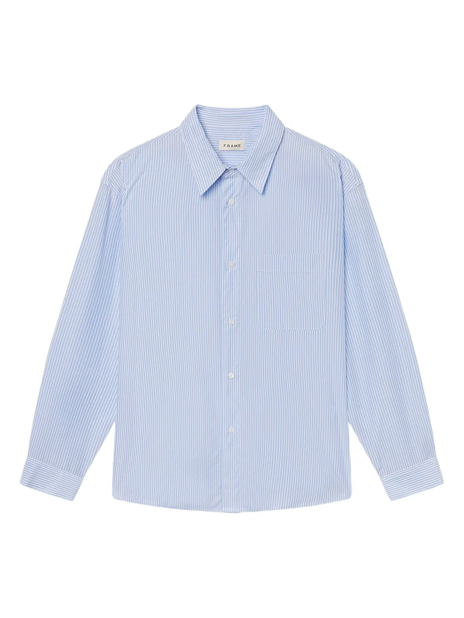 Men's Relaxed-Fit Stripe Button-Down Shirt Men's Relaxed-Fit Stripe Button-Down Shirt