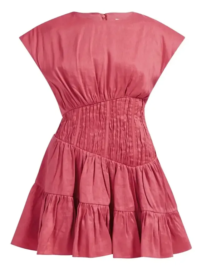 Ecliptica Tiered Mini Dress
