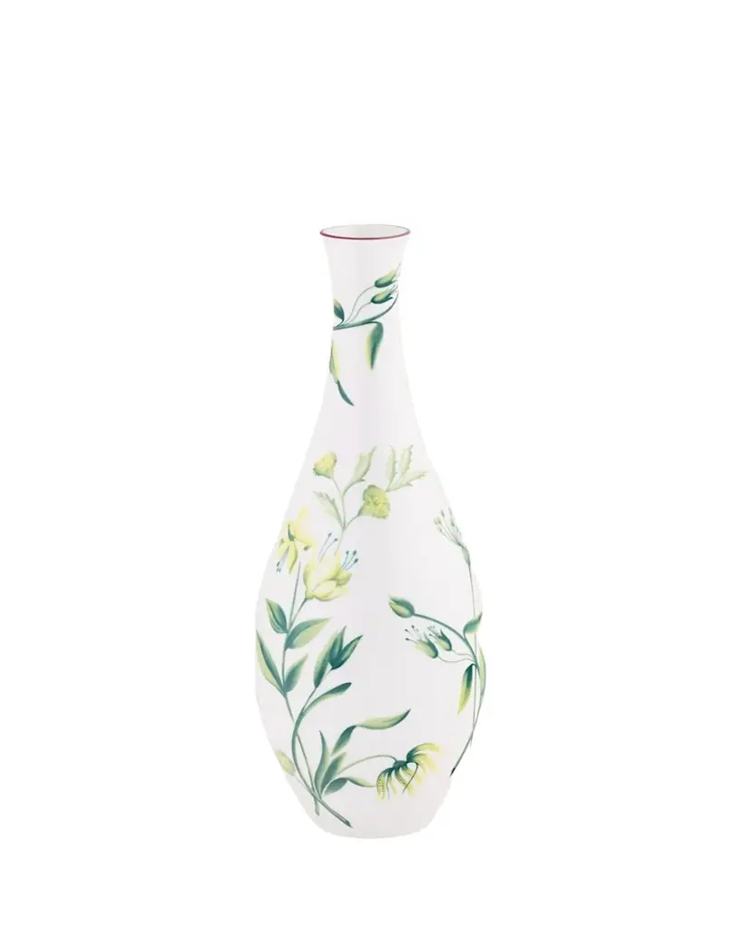 GINORI 1735 Florenza Acanto Stilla Vase, 12" Tall | Image 1 GINORI 1735 Florenza Acanto Stilla Vase, 12" Tall | Image 1
