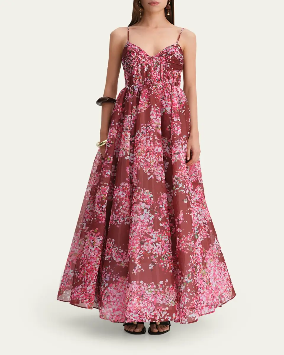 Aje Fortuna Floral Sleeveless Maxi Dress | Thumbnail 2