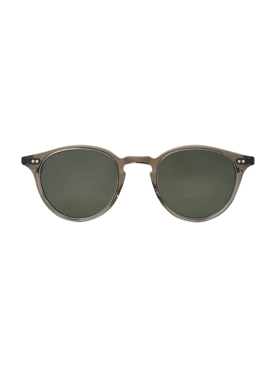 Garrett Leight Men's Marmont II Acetate Round Sunglasses