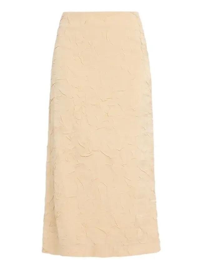 Inez Satin Pencil Skirt Inez Satin Pencil Skirt