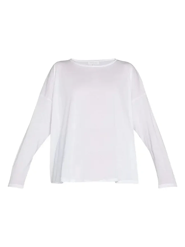 Long-Sleeve Scoop-Neck Lightweight T-Shirt Long-Sleeve Scoop-Neck Lightweight T-Shirt