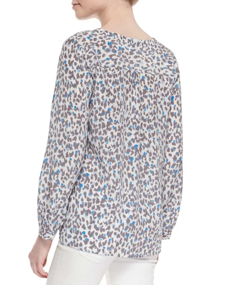 Attersee Slub Cotton Poplin Button-Down Cocoon Shirt | Thumbnail 6