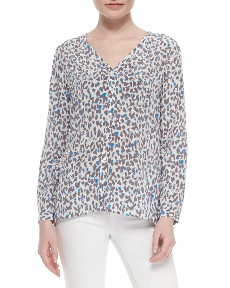 Attersee Slub Cotton Poplin Button-Down Cocoon Shirt | Thumbnail 7