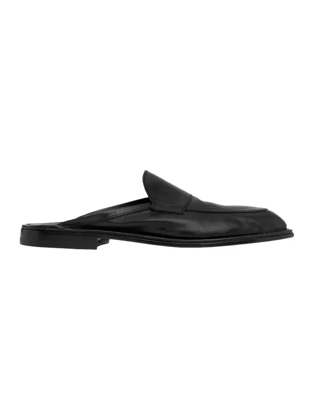 Noto Leather Loafer Mules Noto Leather Loafer Mules