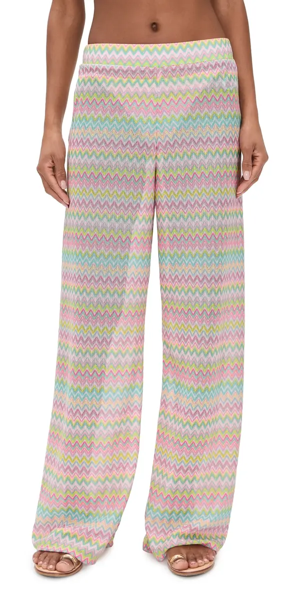 PQ Swim Meg High Waist Coverup Pants Love Spell | Image 1 PQ Swim Meg High Waist Coverup Pants Love Spell | Image 1