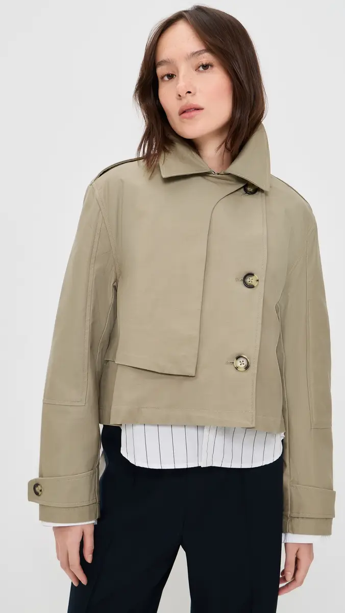 rag & bone Jamie Cropped Trench | Thumbnail 2 rag & bone Jamie Cropped Trench | Thumbnail 2