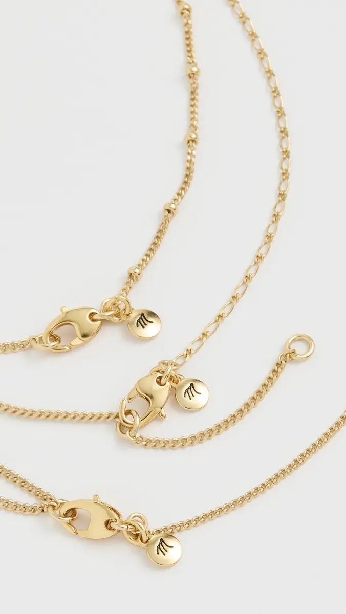 Madewell Three-Pack Mother of Pearl Necklace Set | Thumbnail 5 Madewell Three-Pack Mother of Pearl Necklace Set | Thumbnail 5