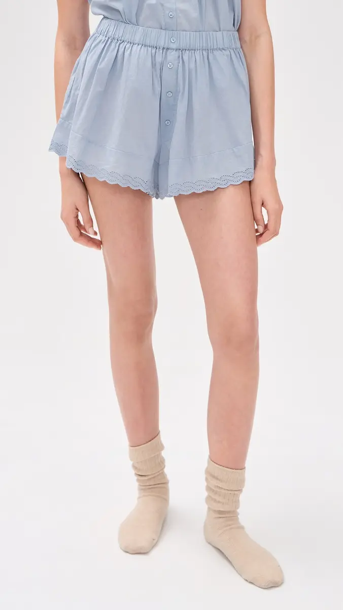 The Great. THE GREAT. The Eyelet Tap Shorts | Thumbnail 2