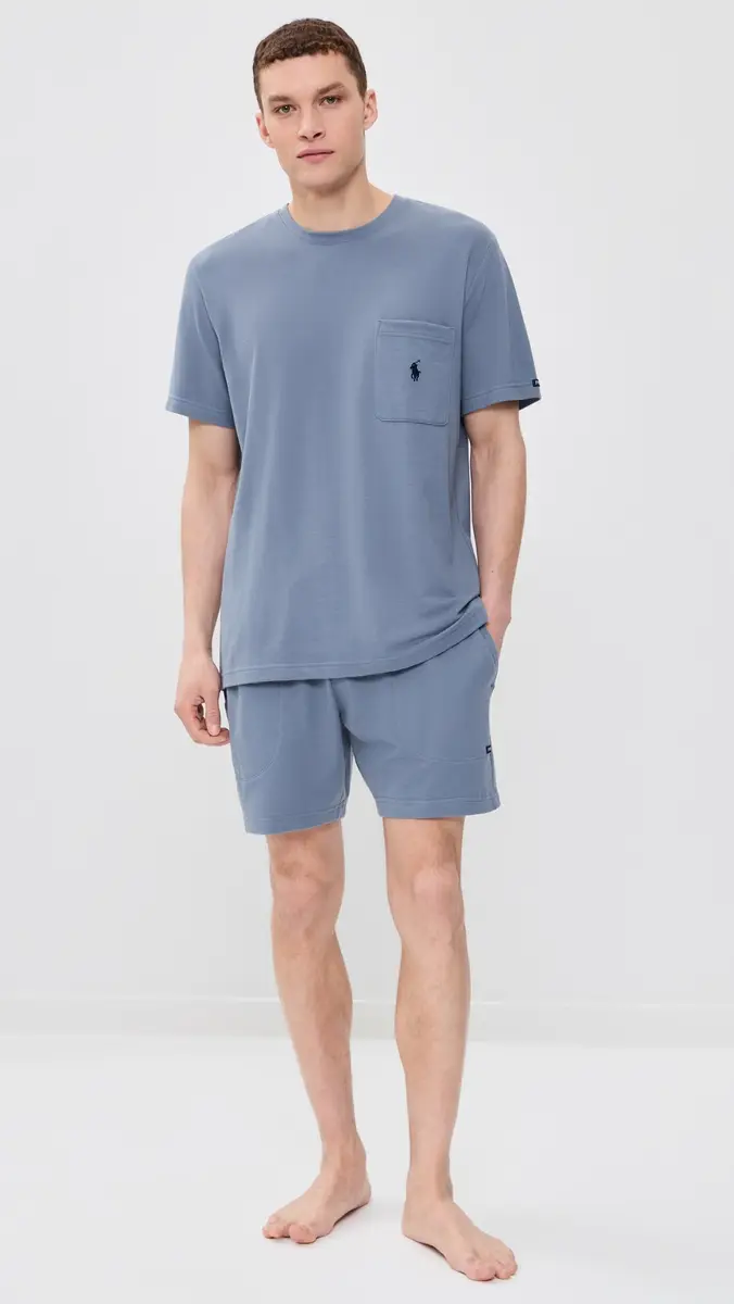Polo Ralph Lauren Underwear Feather Weight Sleep Shorts | Thumbnail 5 Polo Ralph Lauren Underwear Feather Weight Sleep Shorts | Thumbnail 5