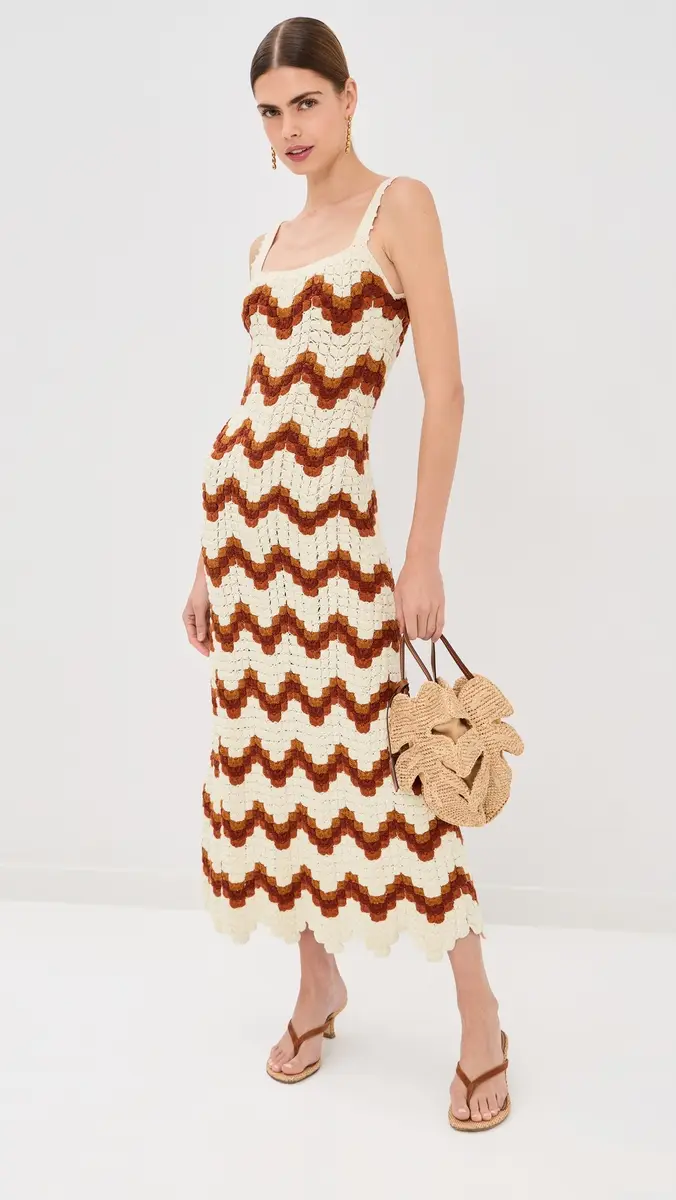 ESCVDO Marea Crochet Maxi Dress | Thumbnail 2 ESCVDO Marea Crochet Maxi Dress | Thumbnail 2