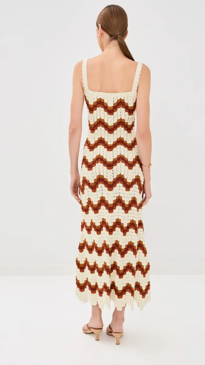 ESCVDO Marea Crochet Maxi Dress | Thumbnail 3 ESCVDO Marea Crochet Maxi Dress | Thumbnail 3