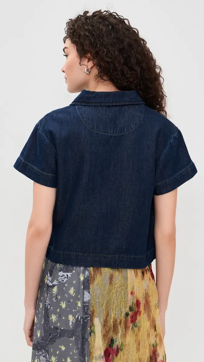 Joe's Jeans The Lillian Denim Popover Shirt | Thumbnail 3 Joe's Jeans The Lillian Denim Popover Shirt | Thumbnail 3