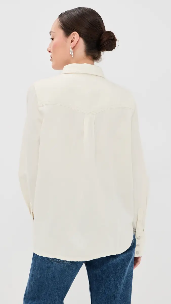 TWP Ranchers Daughter Button Down White | Thumbnail 3