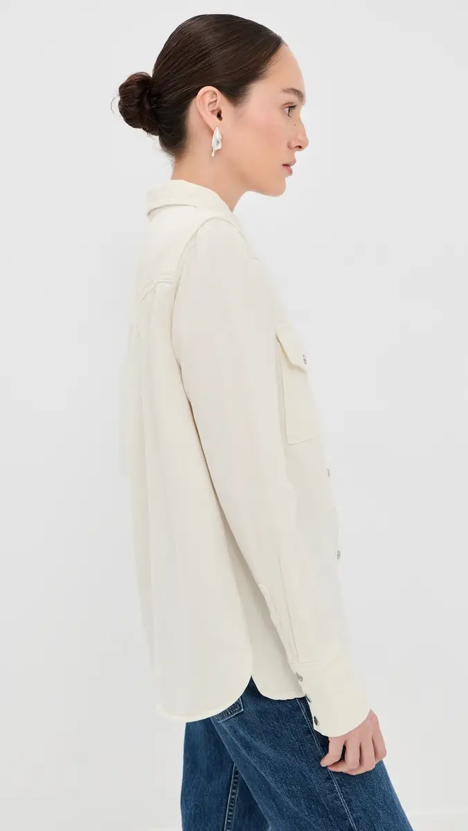 TWP Ranchers Daughter Button Down White | Thumbnail 4