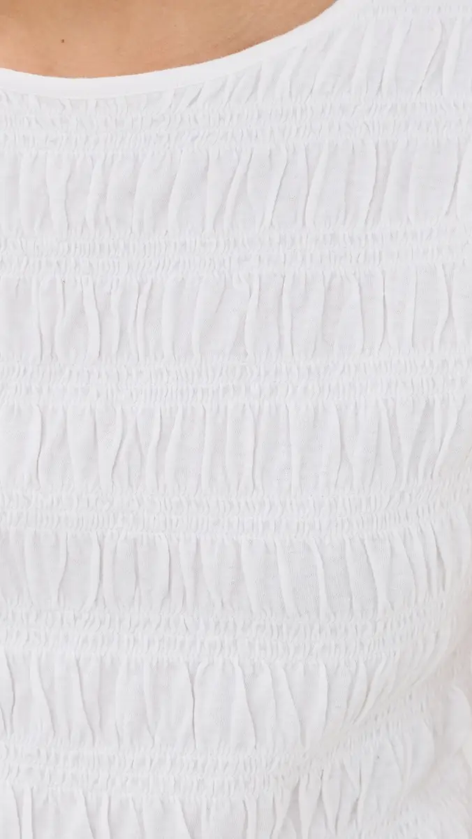 Madewell Smocked Boat Neck Tank | Thumbnail 6 Madewell Smocked Boat Neck Tank | Thumbnail 6