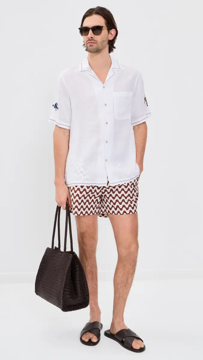 Frescobol Carioca Rio Swim Shorts 4 | Thumbnail 5 Frescobol Carioca Rio Swim Shorts 4 | Thumbnail 5