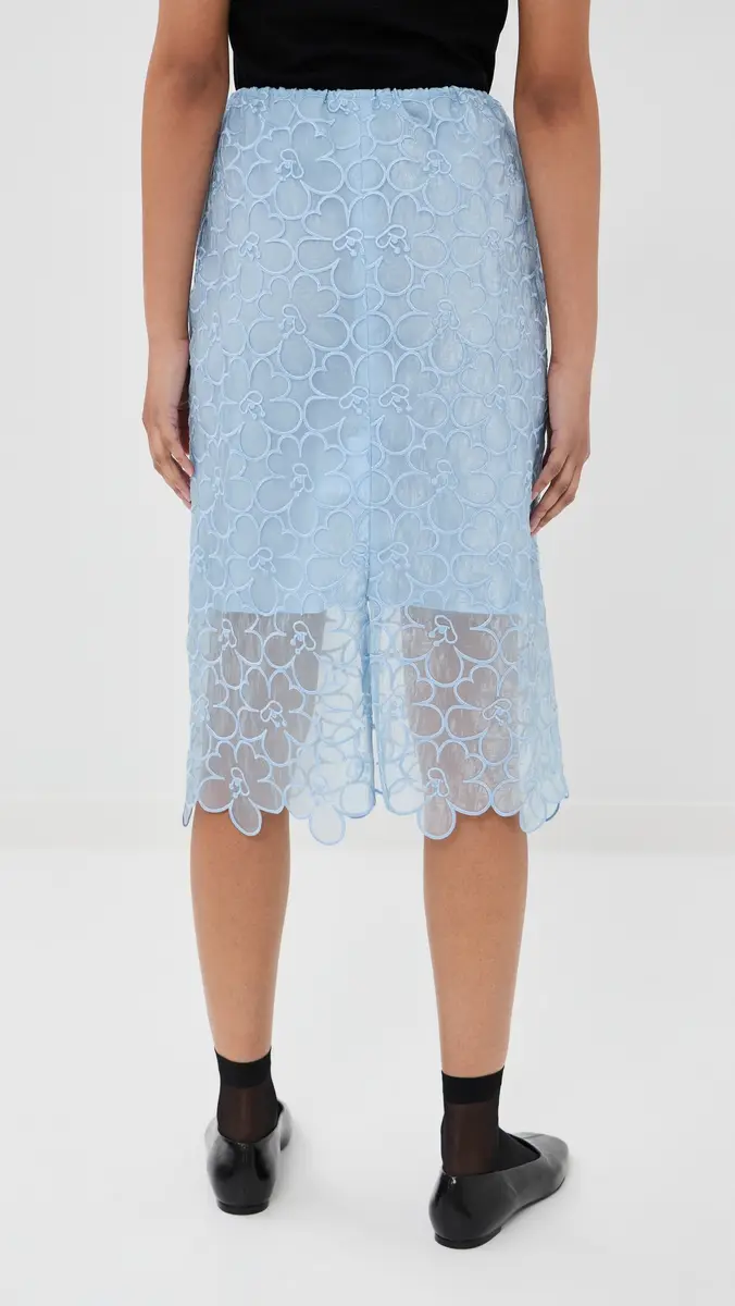 Cecilie Bahnsen Bria Skirt Light Blue | Thumbnail 4 Cecilie Bahnsen Bria Skirt Light Blue | Thumbnail 4