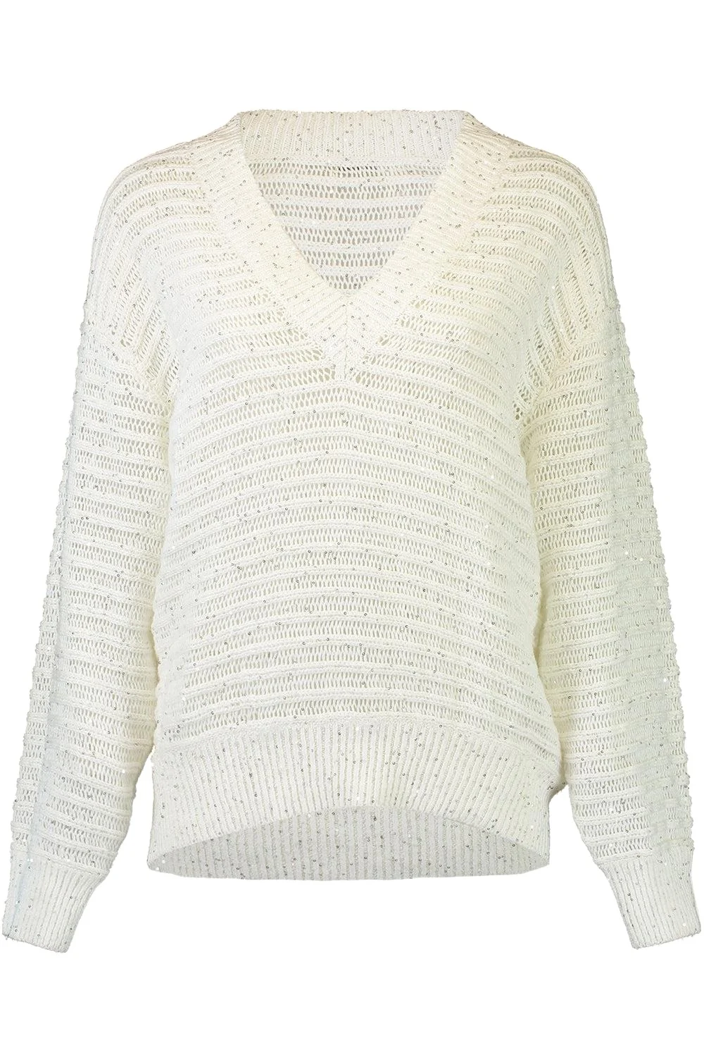 Open Work Embroidered Sweater Open Work Embroidered Sweater