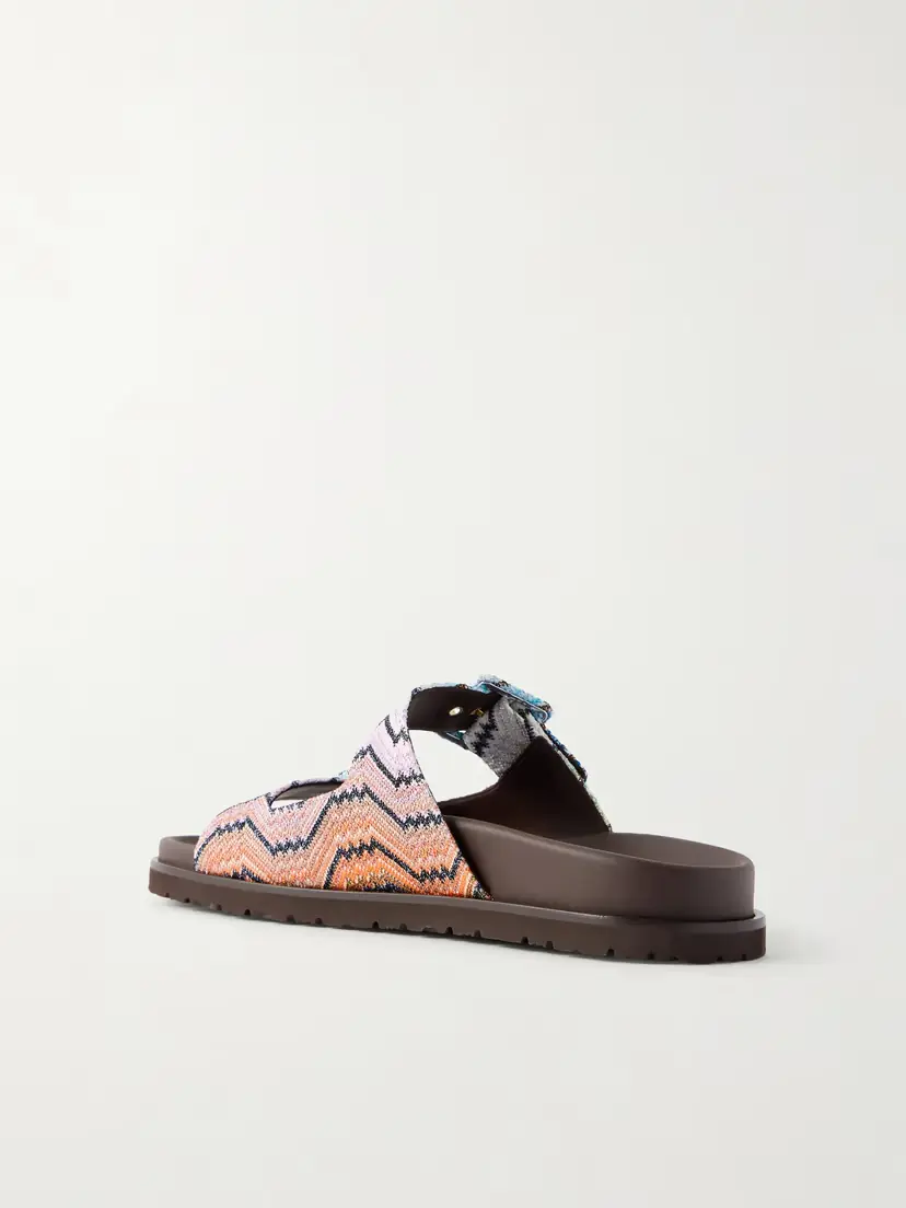 Missoni Clea Striped Woven Sandals | Thumbnail 3