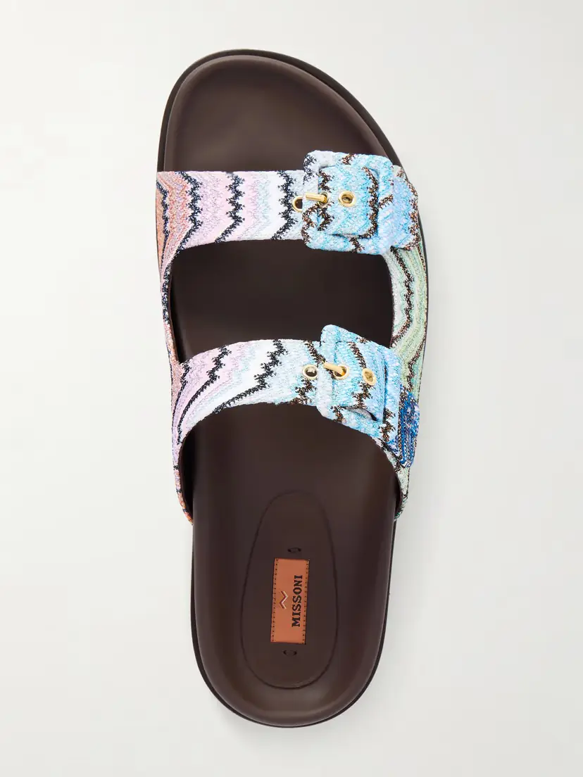 Missoni Clea Striped Woven Sandals | Thumbnail 6