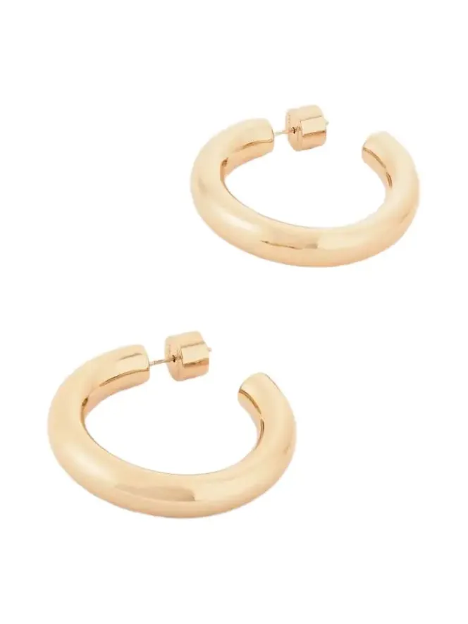 Samira Mini Gold-tone Hoop Earrings Samira Mini Gold-tone Hoop Earrings