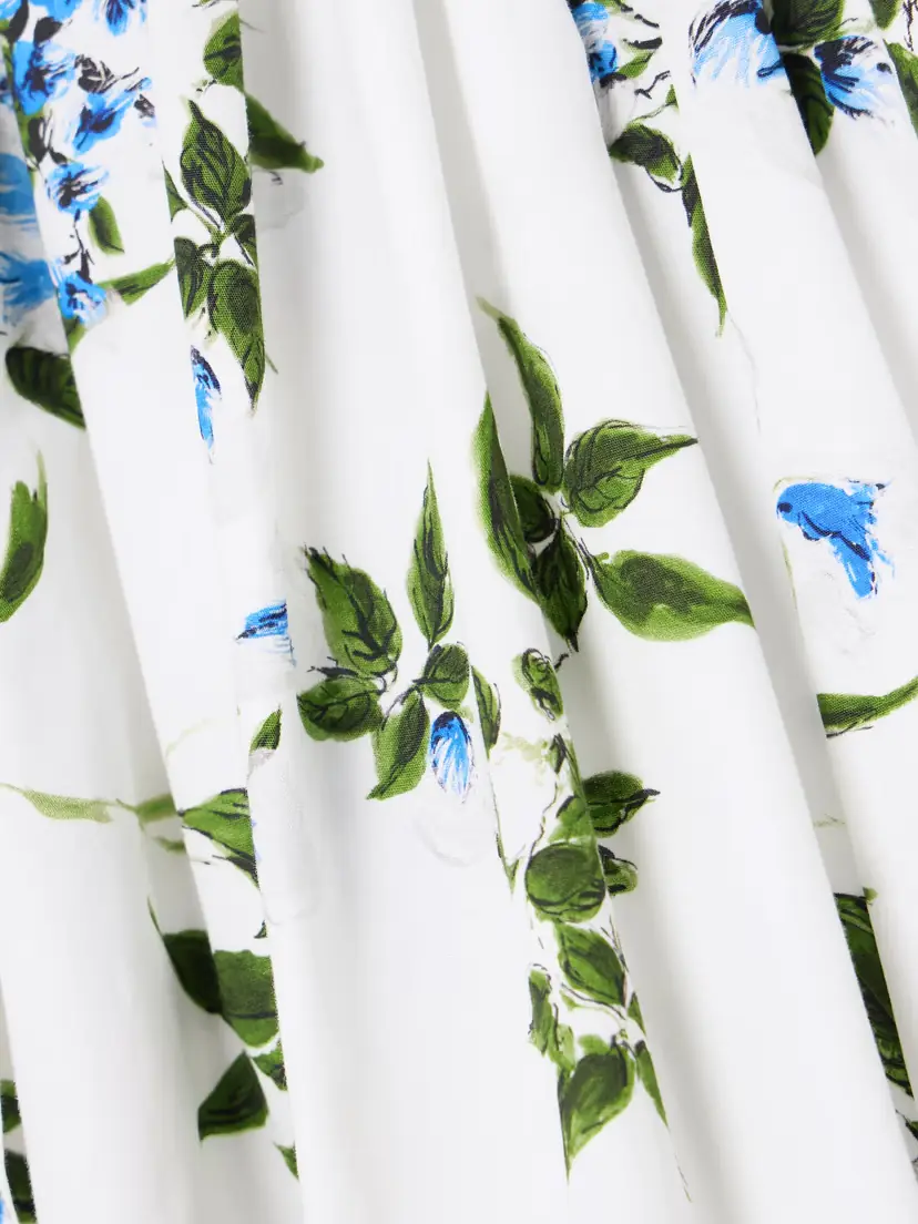 Emilia Wickstead Eglantine Belted Gathered Floral-print Cotton-poplin Mini Dress | Thumbnail 4