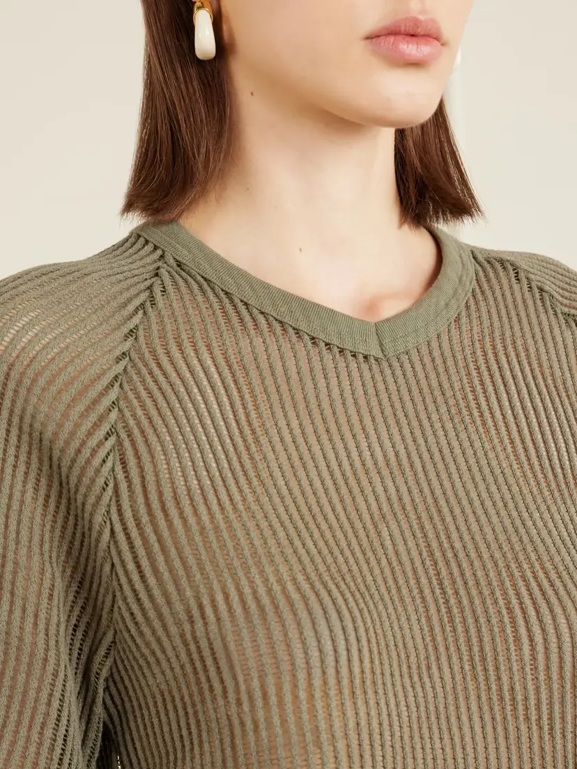 Aimé Leon Dore Ribbed Cotton-blend T-shirt | Thumbnail 5 Aimé Leon Dore Ribbed Cotton-blend T-shirt | Thumbnail 5