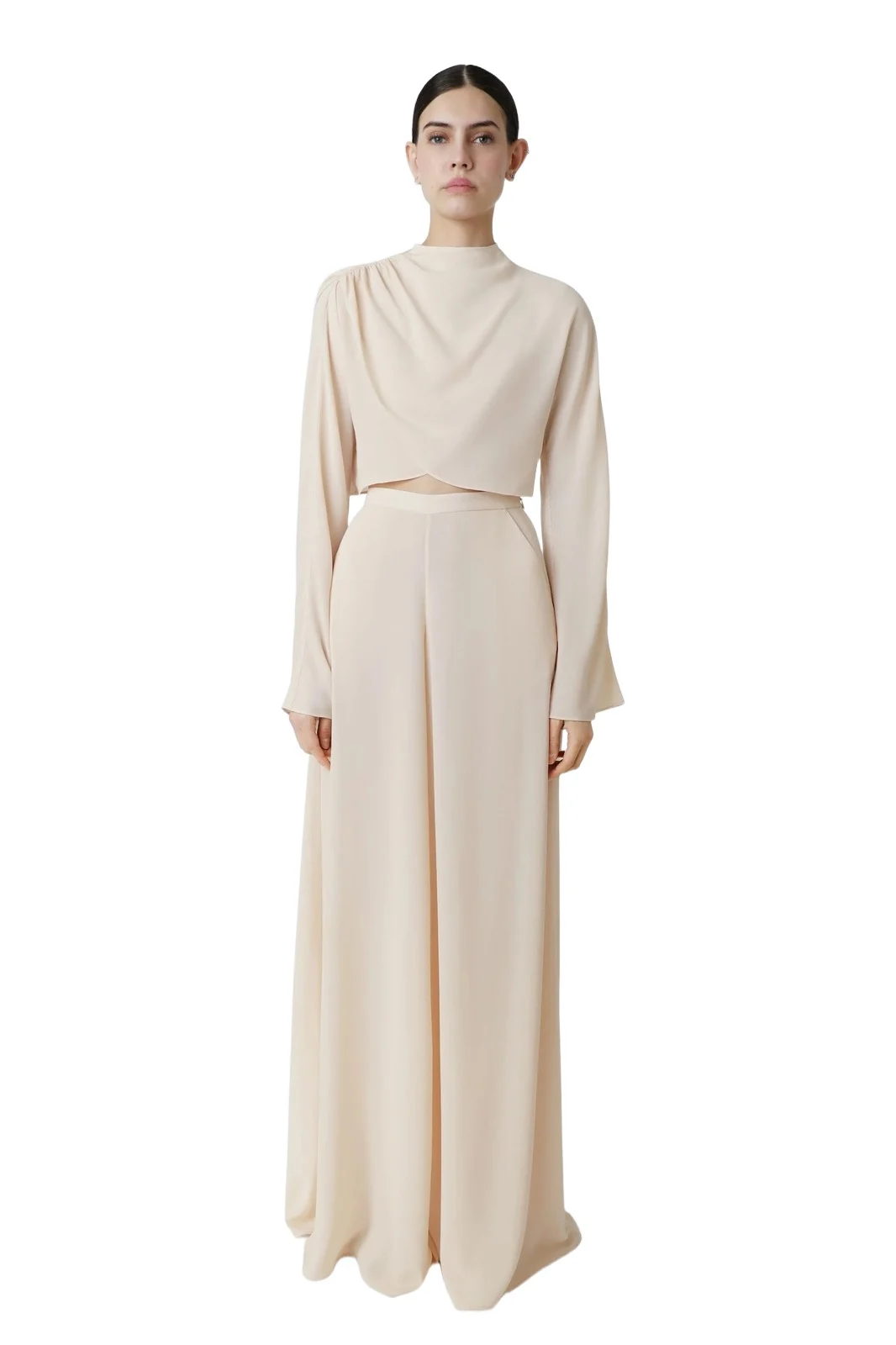 Georgette Wide Leg Pant Georgette Wide Leg Pant