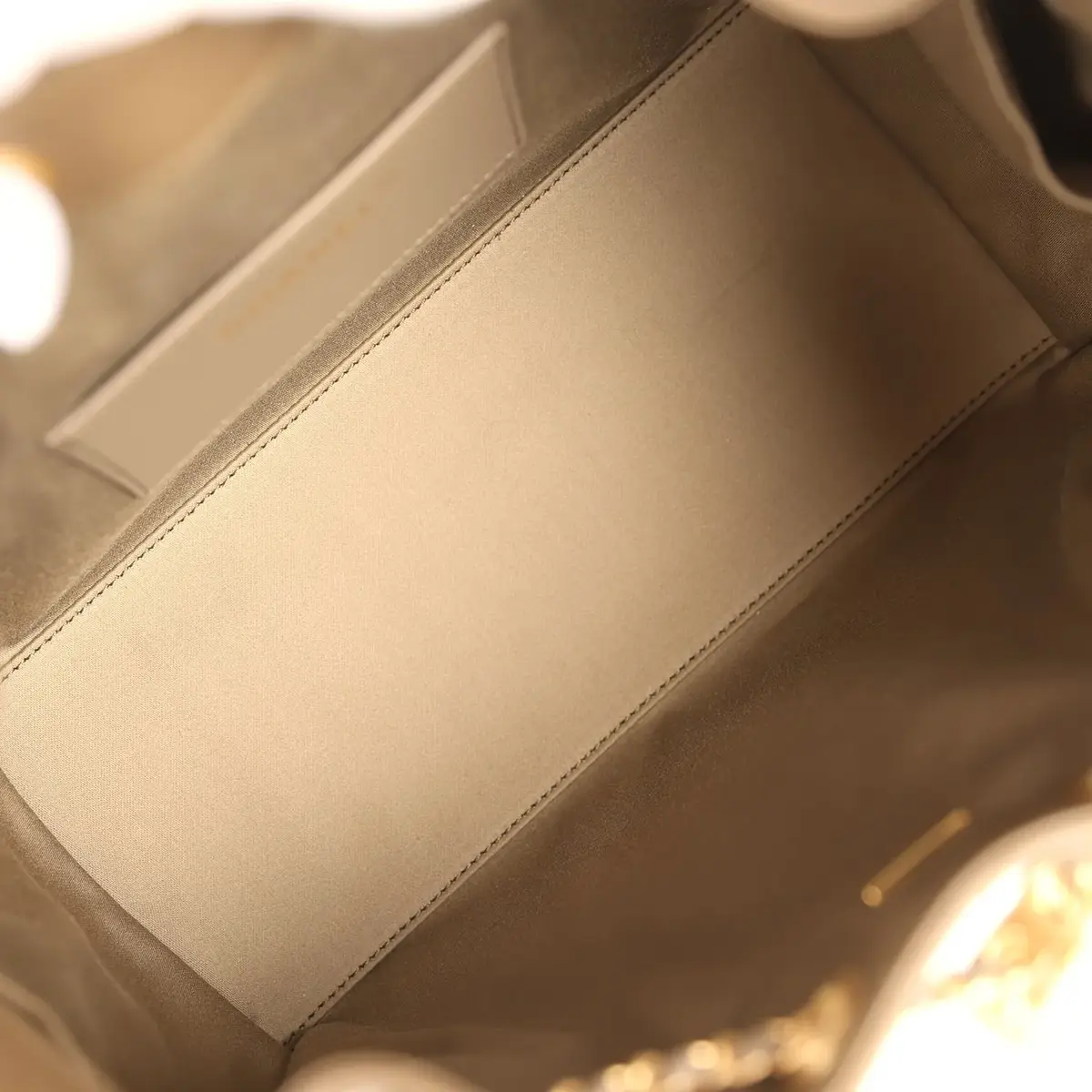 Chanel Chanel Small 25 Hobo Bag Dark Khaki Caviar Antique Gold Hardware | Thumbnail 8 Chanel Chanel Small 25 Hobo Bag Dark Khaki Caviar Antique Gold Hardware | Thumbnail 8