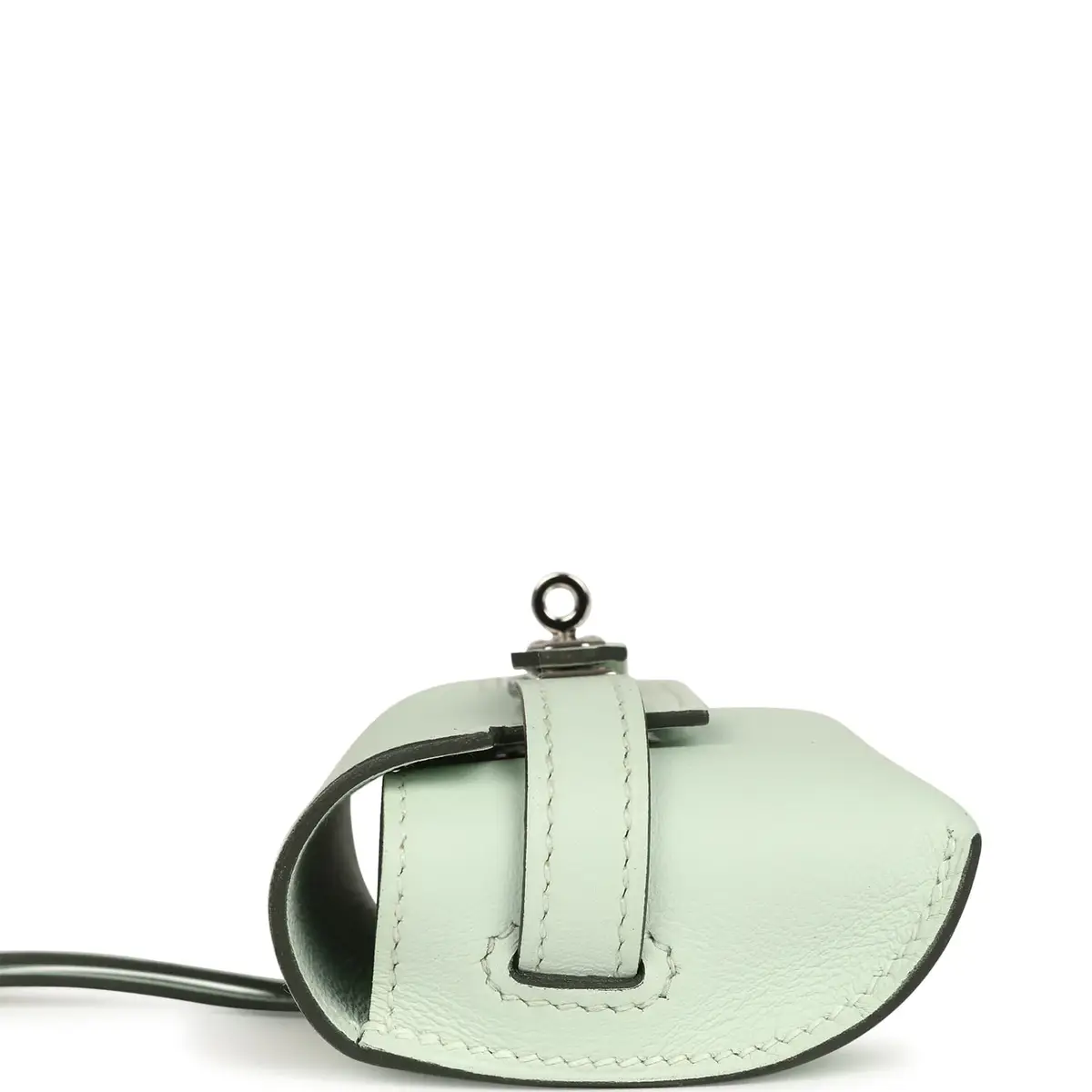 HERMÈS Hermes Kelly Festival Bag Charm Vert Peppermint Swift Palladium Hardware | Thumbnail 3 HERMÈS Hermes Kelly Festival Bag Charm Vert Peppermint Swift Palladium Hardware | Thumbnail 3