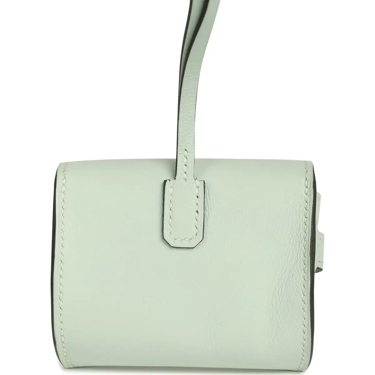 HERMÈS Hermes Kelly Festival Bag Charm Vert Peppermint Swift Palladium Hardware | Thumbnail 4 HERMÈS Hermes Kelly Festival Bag Charm Vert Peppermint Swift Palladium Hardware | Thumbnail 4