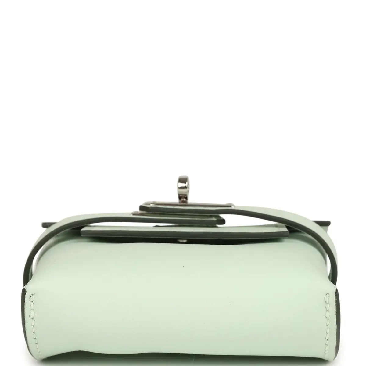 HERMÈS Hermes Kelly Festival Bag Charm Vert Peppermint Swift Palladium Hardware | Thumbnail 6 HERMÈS Hermes Kelly Festival Bag Charm Vert Peppermint Swift Palladium Hardware | Thumbnail 6