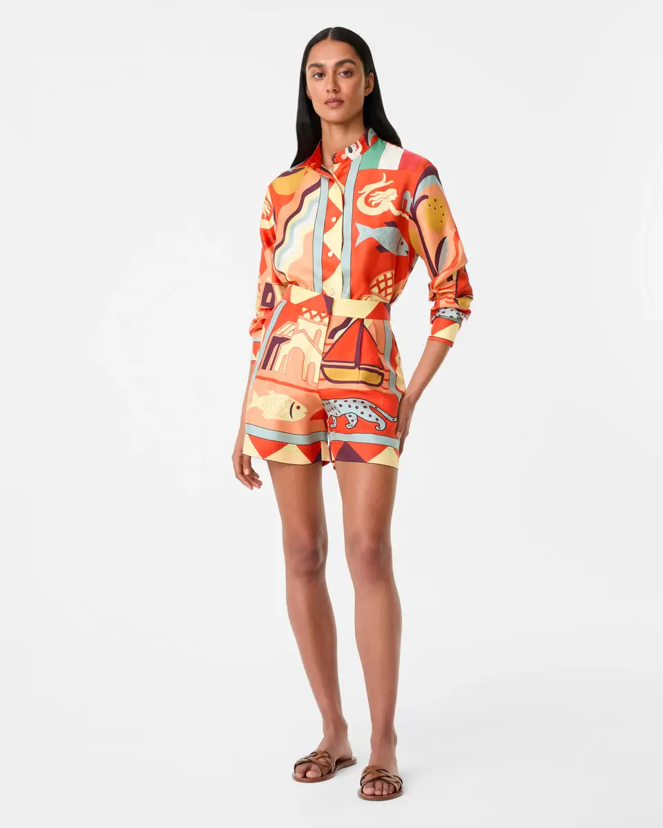 Emporio Sirenuse Kelsy Shirt in Louis Barthélemy Print | Thumbnail 14 Emporio Sirenuse Kelsy Shirt in Louis Barthélemy Print | Thumbnail 14