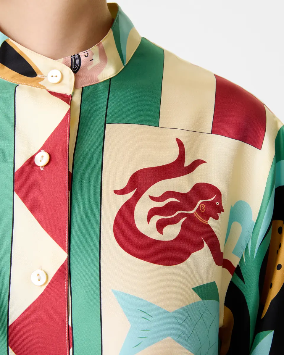 Emporio Sirenuse Kelsy Shirt in Louis Barthélemy Print | Thumbnail 11 Emporio Sirenuse Kelsy Shirt in Louis Barthélemy Print | Thumbnail 11