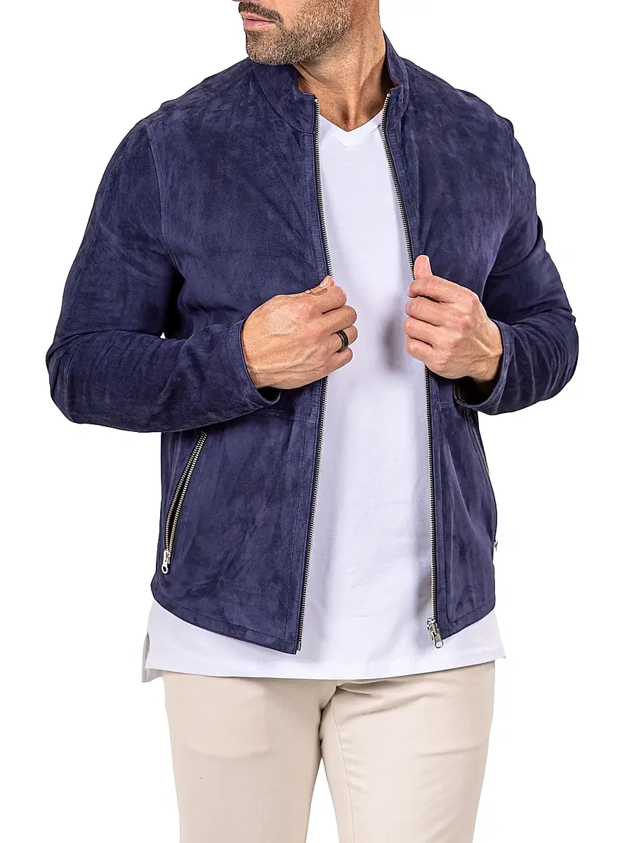 Maceoo Men's Marthyr Leather Jacket | Thumbnail 6 Maceoo Men's Marthyr Leather Jacket | Thumbnail 6