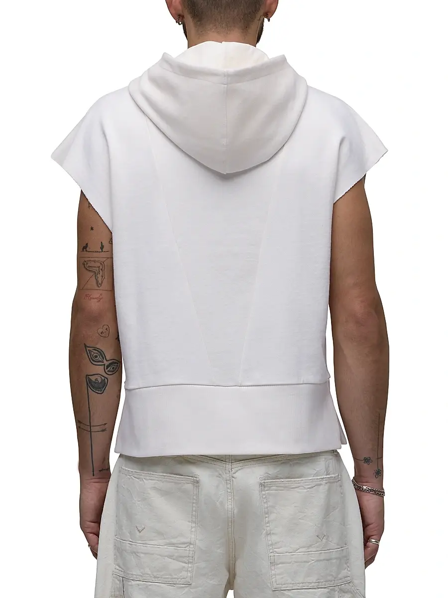 Hudson Jeans Men's Viper Sleeveless Hoodie | Thumbnail 6