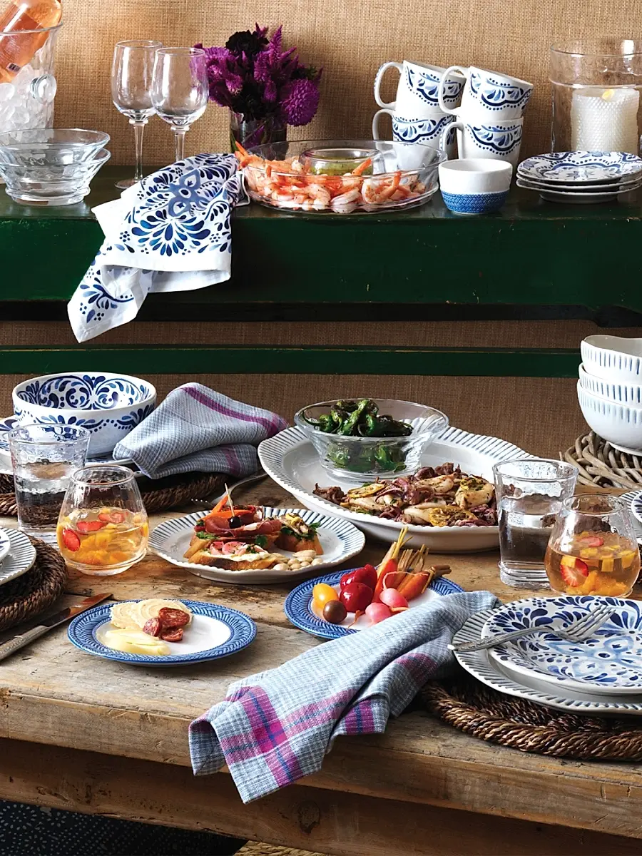 Juliska Unisex Wanderlust Sittio Stripe Dinner Plate | Thumbnail 2
