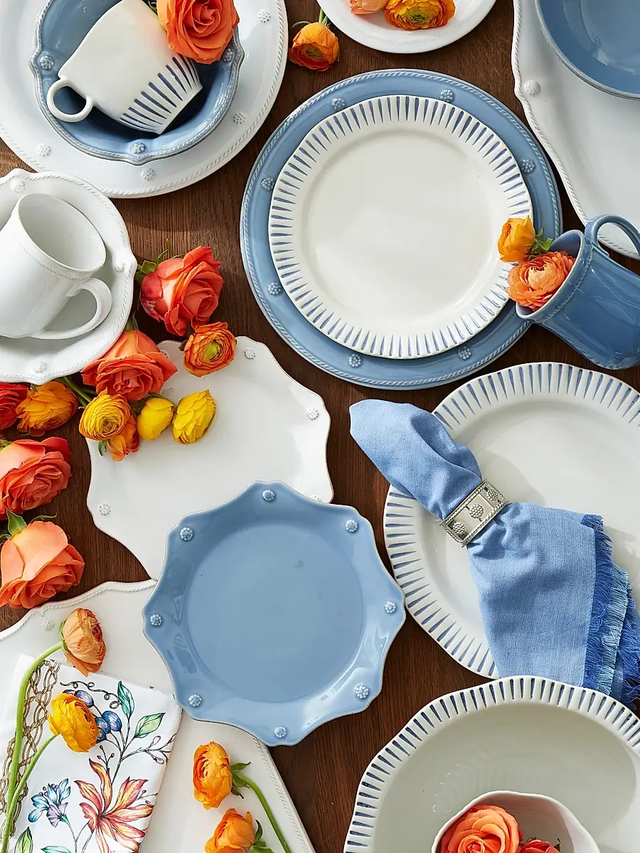 Juliska Unisex Wanderlust Sittio Stripe Dinner Plate | Thumbnail 3