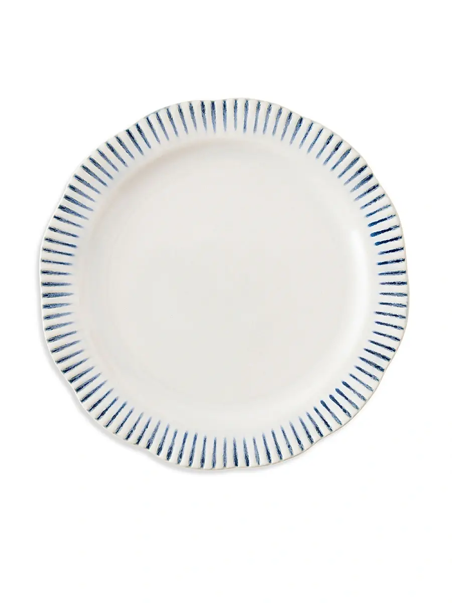Juliska Unisex Wanderlust Sittio Stripe Dinner Plate