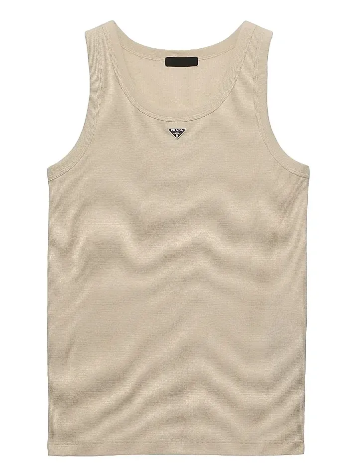 Prada Men's Cotton Tank Top