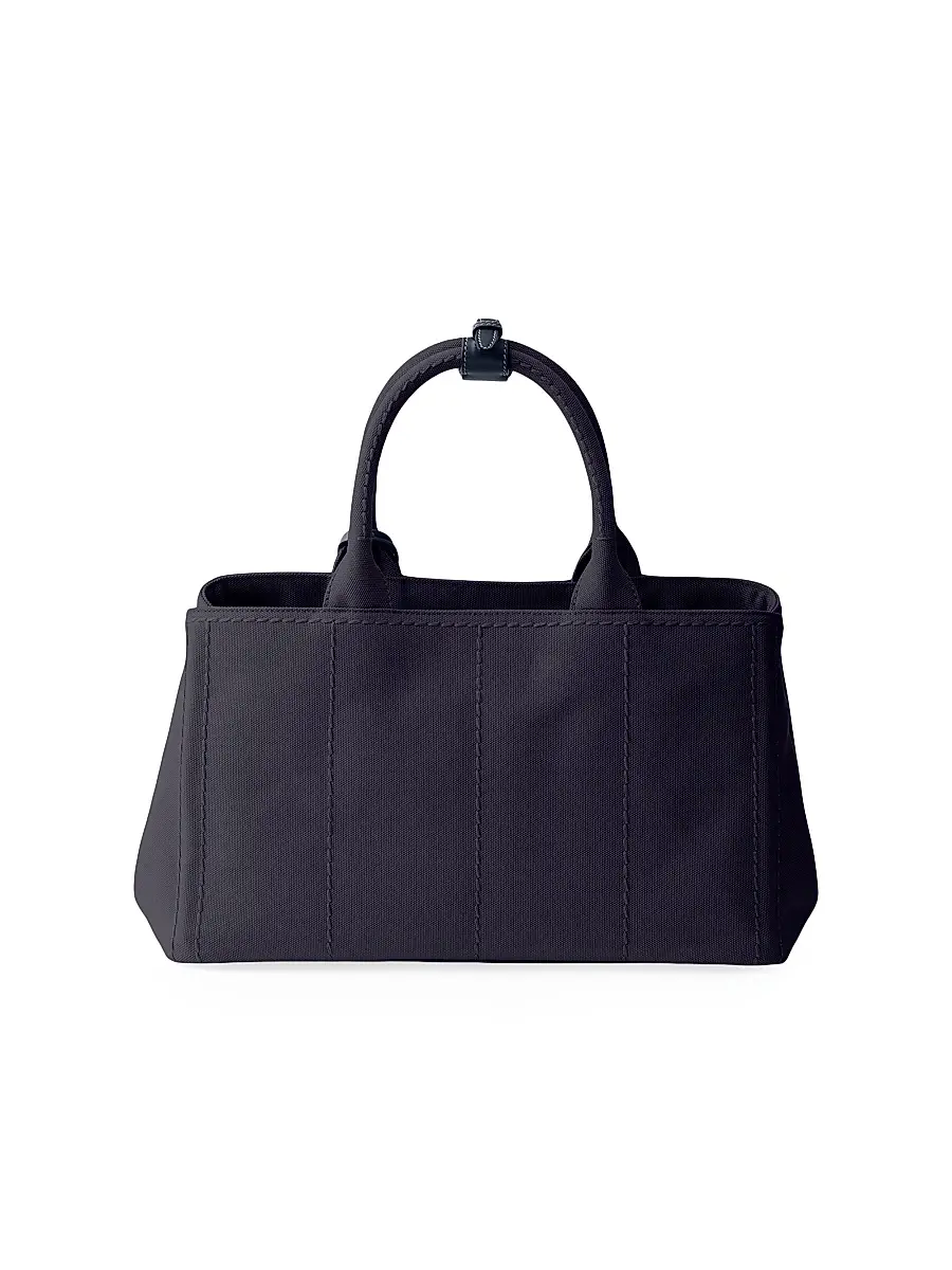 Prada Women's Jardinière Cotton Canvas Tote Bag | Thumbnail 3 Prada Women's Jardinière Cotton Canvas Tote Bag | Thumbnail 3