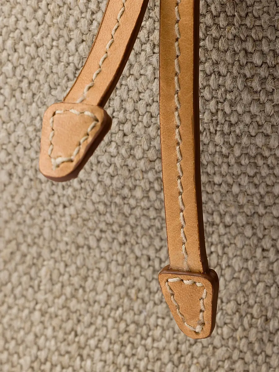Prada Men's Bonnie Linen and Leather Tote Bag | Thumbnail 9 Prada Men's Bonnie Linen and Leather Tote Bag | Thumbnail 9