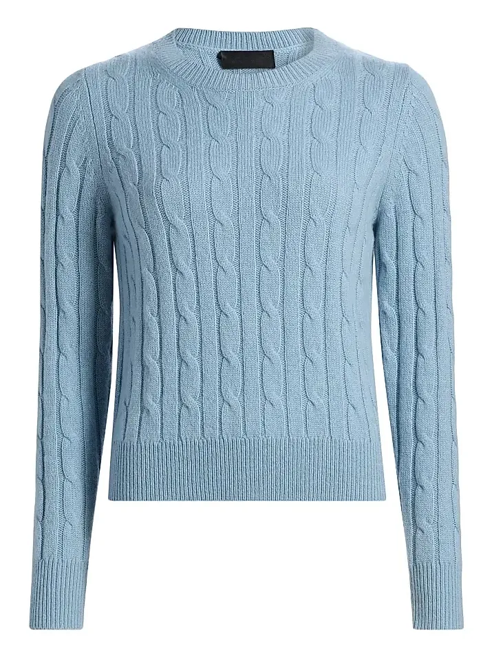 Women's Silvie Cable-Knit Cashmere Sweater Women's Silvie Cable-Knit Cashmere Sweater
