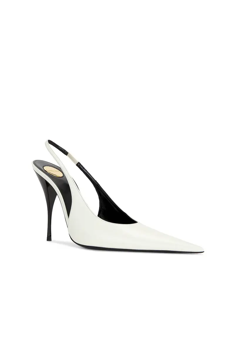 Saint Laurent P.A.R.I.S. Slingback Pump | Thumbnail 2 Saint Laurent P.A.R.I.S. Slingback Pump | Thumbnail 2