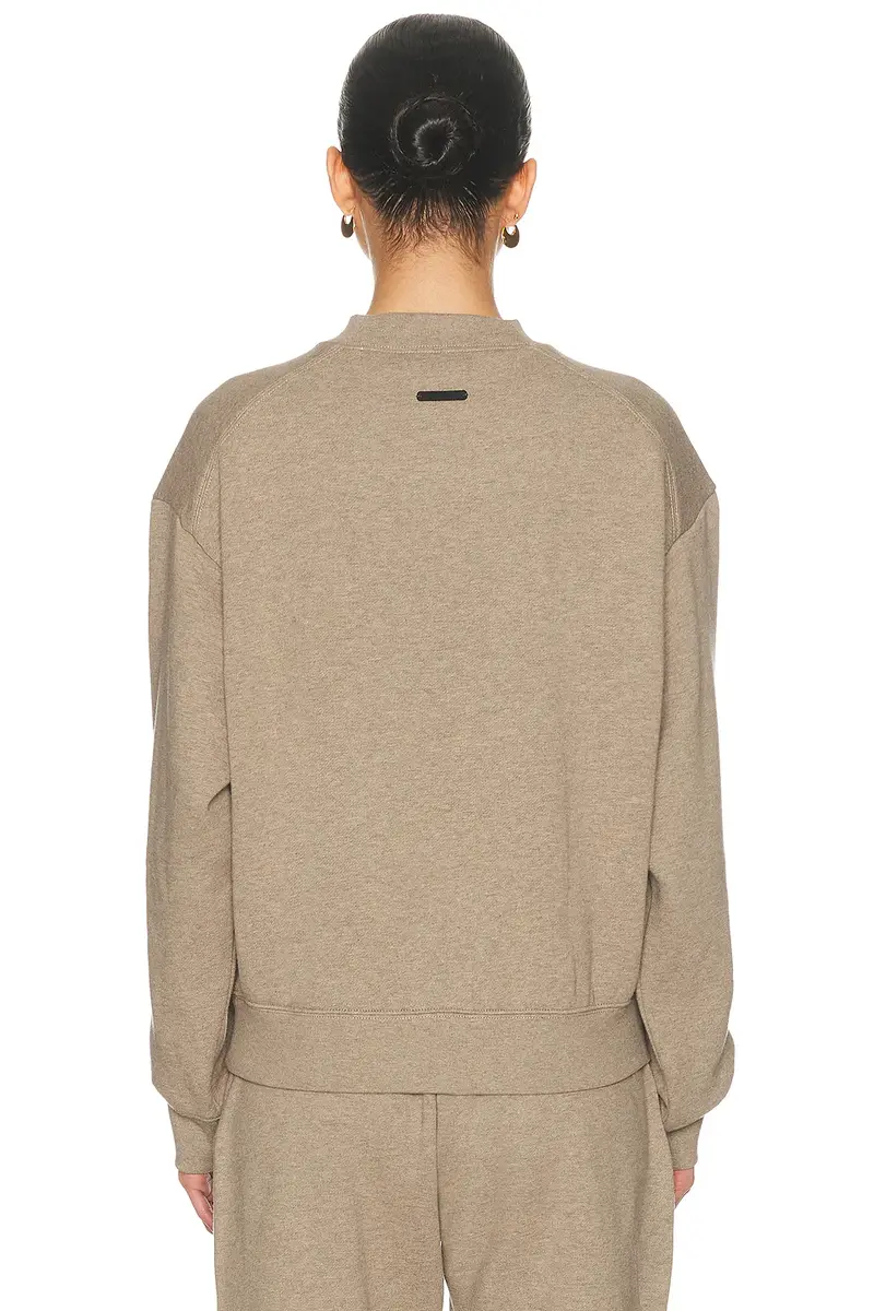 Fear of God Essentials Classic Crewneck Fleece Sweatshirt | Thumbnail 3 Fear of God Essentials Classic Crewneck Fleece Sweatshirt | Thumbnail 3