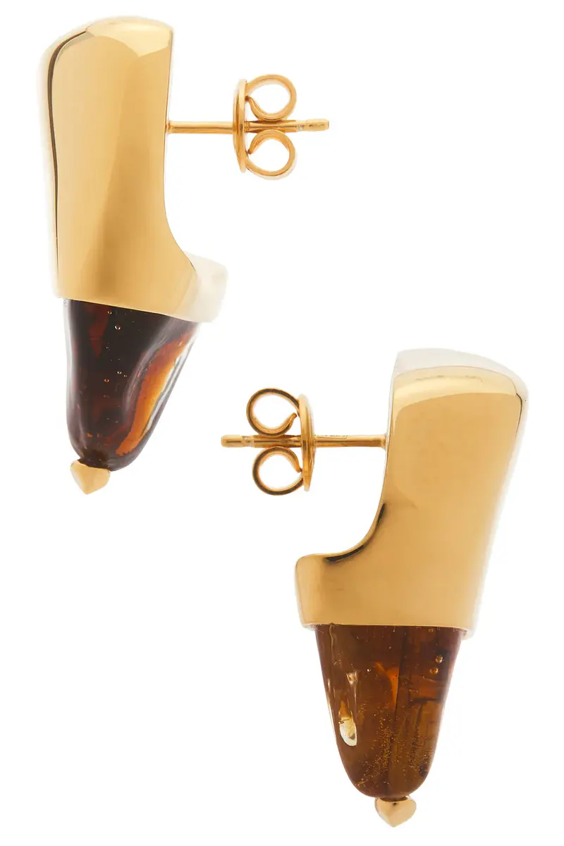 Bottega Veneta Sculptural Earrings | Thumbnail 3
