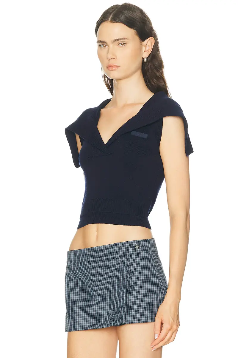 Monse Double Sailor Collar Sweater Vest | Thumbnail 2 Monse Double Sailor Collar Sweater Vest | Thumbnail 2